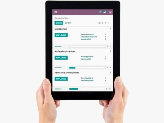 Odoo • Image and Text